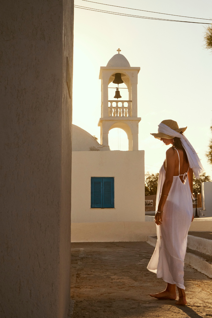 Sunset Tie Back Sundress in  | Sea Level Australia