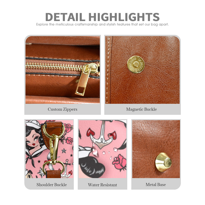 Suzy Sailor Pink • Crossbody Bag