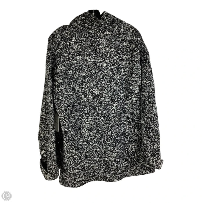 Sweater By Nordstrom In Black & White, Size: M