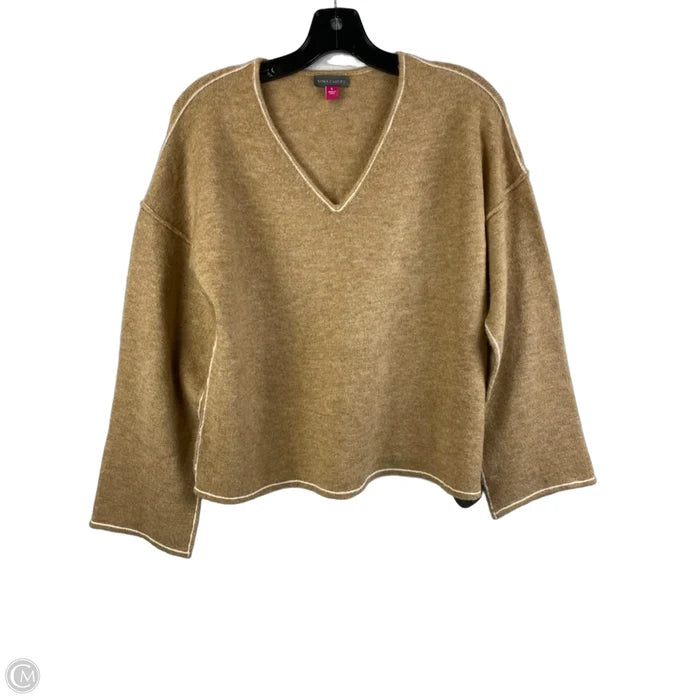 Sweater By Vince Camuto In Tan, Size: S