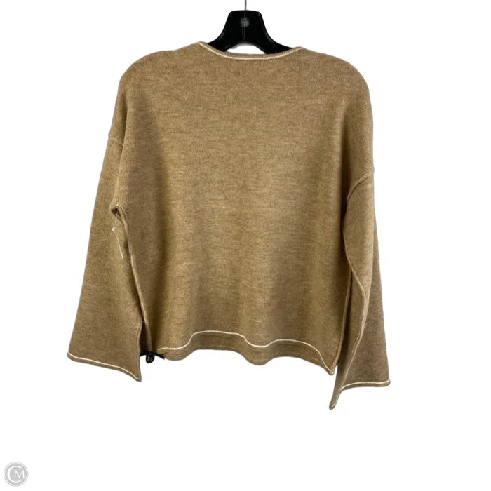Sweater By Vince Camuto In Tan, Size: S