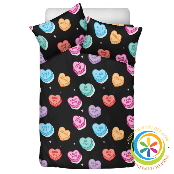 Sweet Tarts Hearts Bedding Set