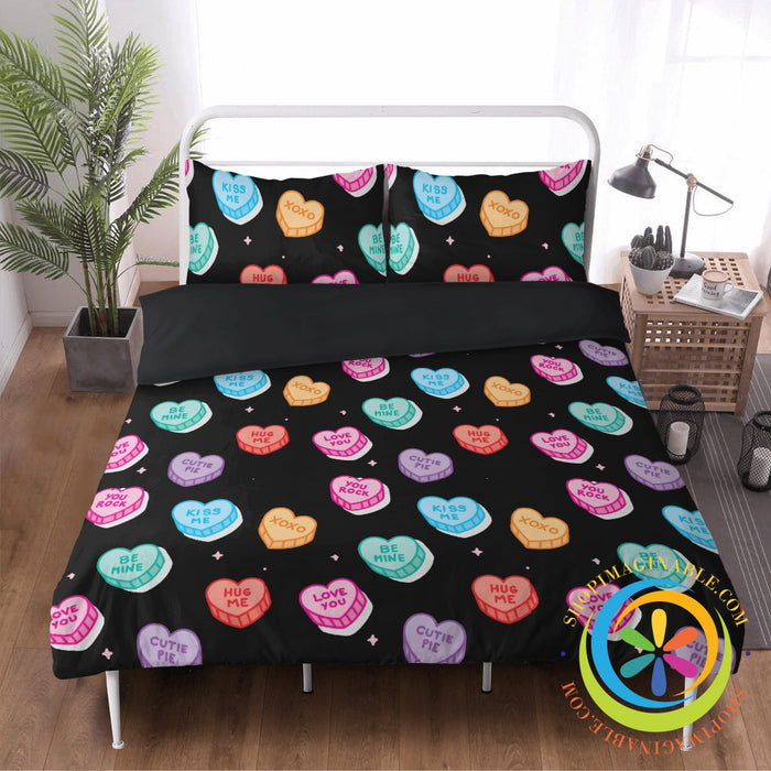 Sweet Tarts Hearts Bedding Set