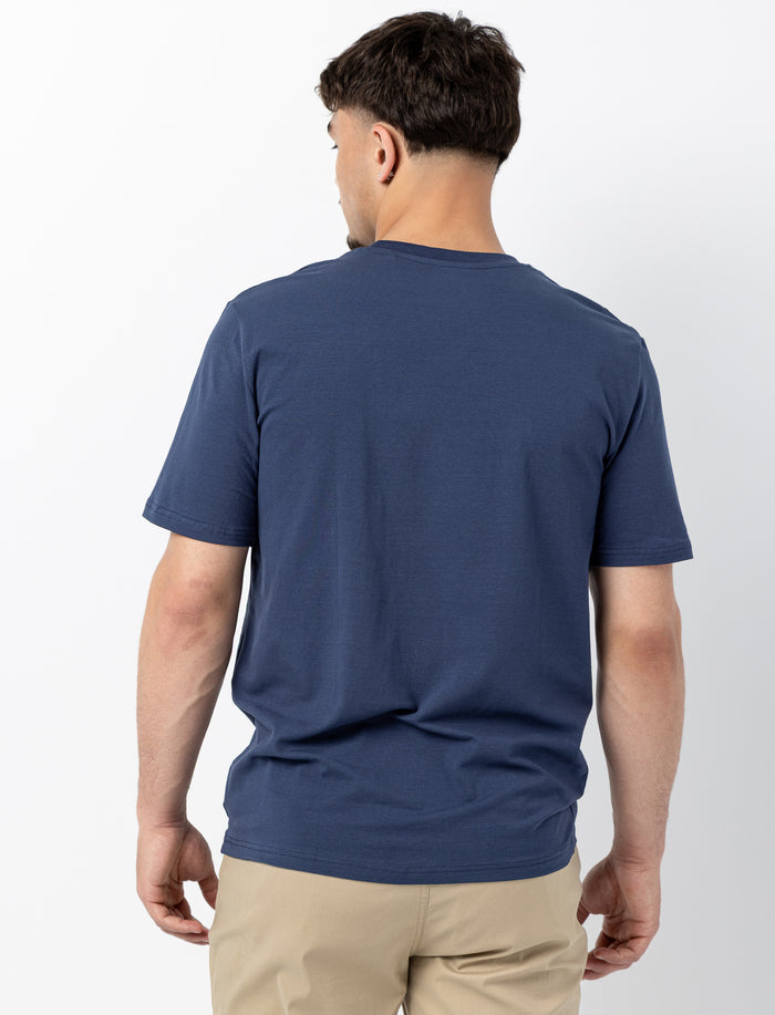 T-shirt à col rond imprimé pour homme