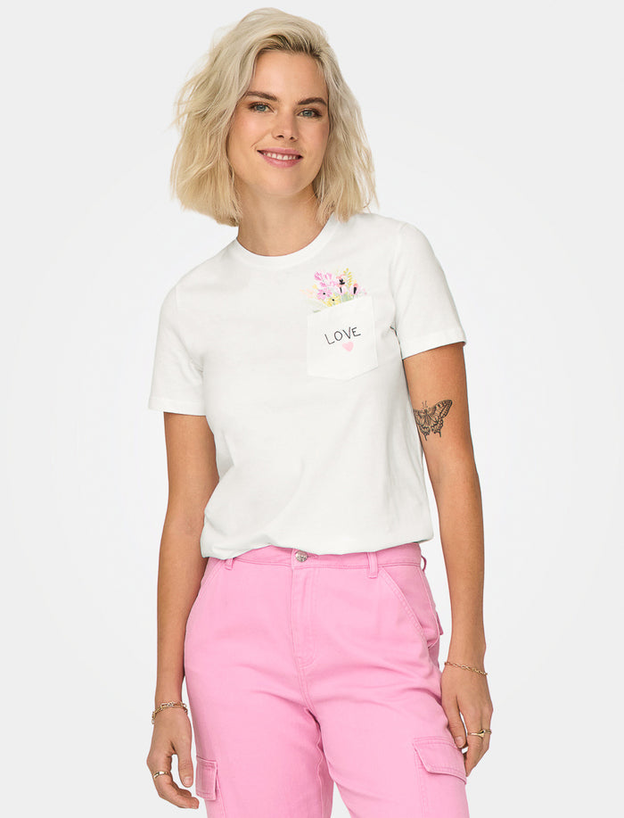 T-shirt à col rond