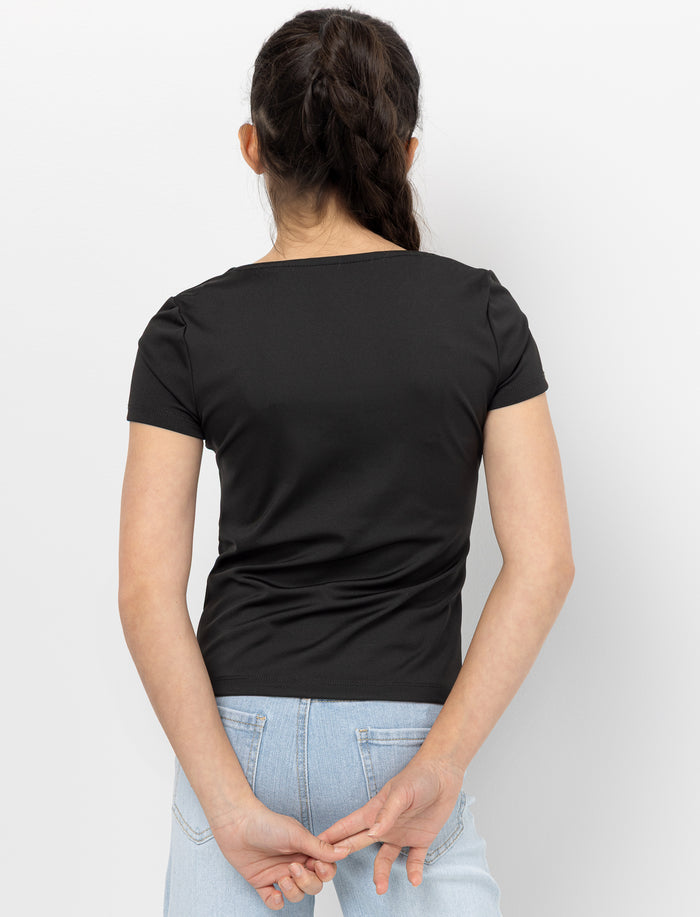 T-shirt à coupe ajustée