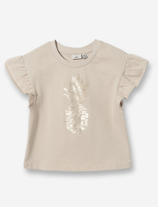 T-shirt à imprimé ananas Tropicana