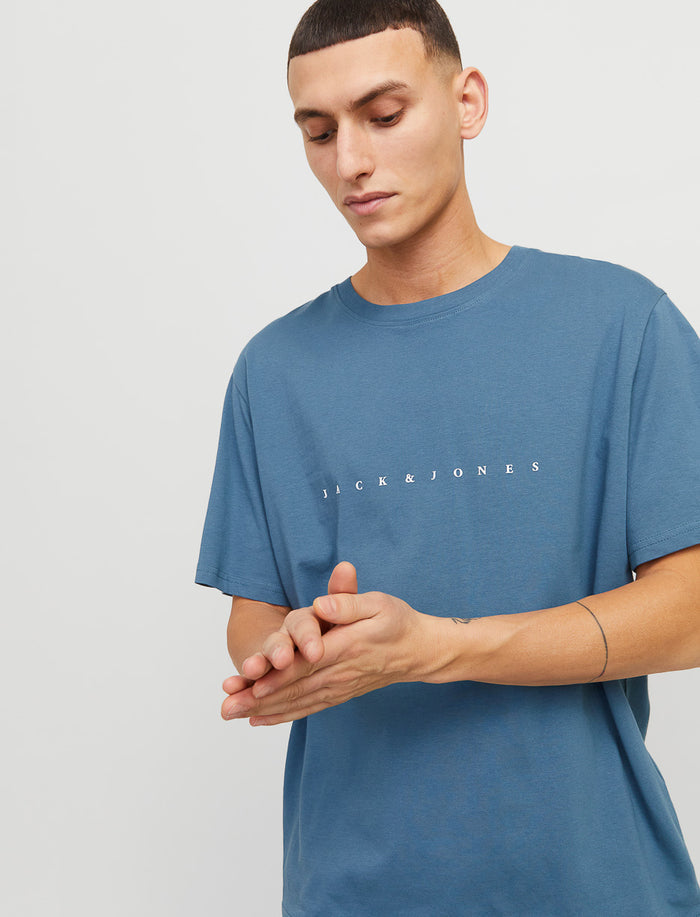 T-shirt à logo à l'avant pour homme