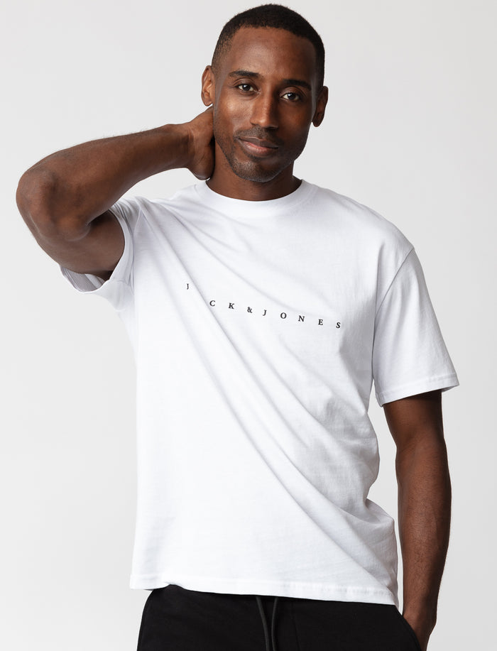 T-shirt à logo à l'avant pour homme