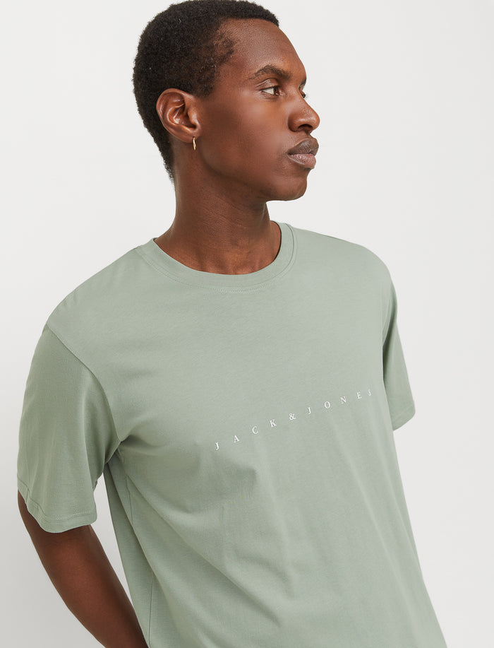 T-shirt à logo à l'avant pour homme