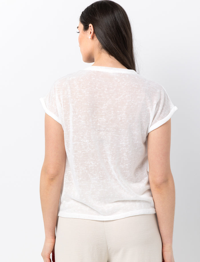 T-shirt à manches dolman