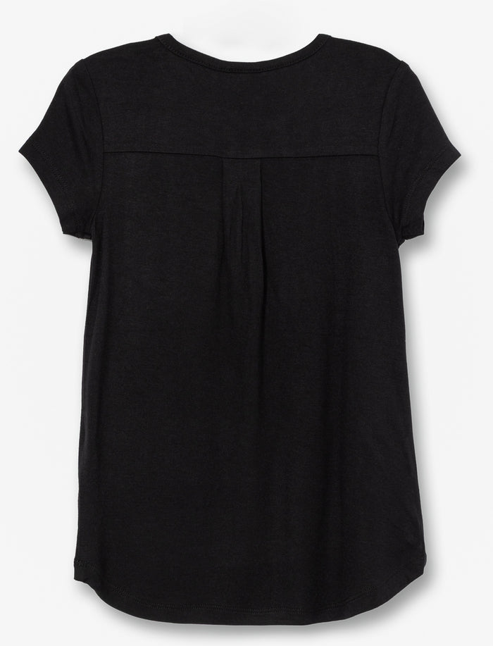 T-shirt à poche uni