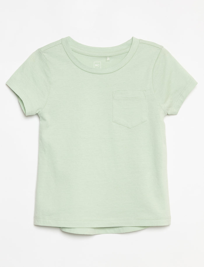 T-shirt à poche uni