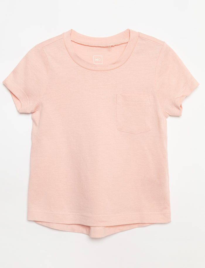 T-shirt à poche uni