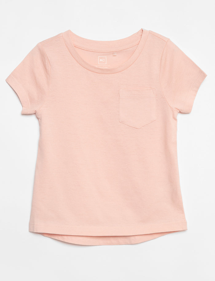 T-shirt à poche uni