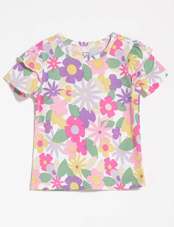 T-shirt à volants