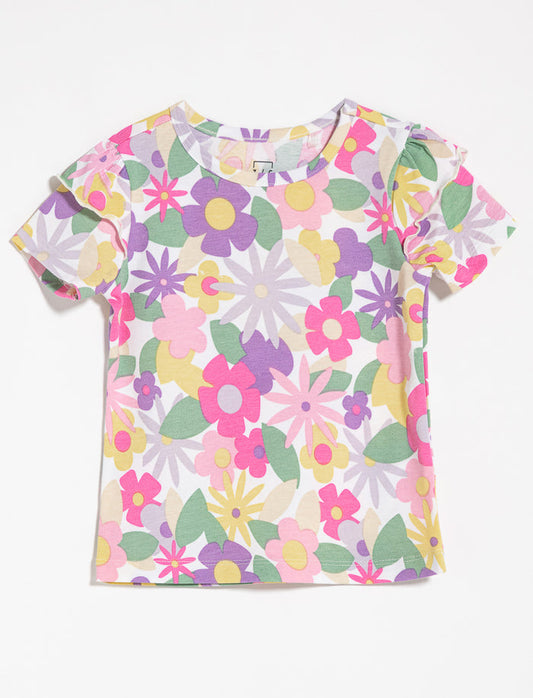 T-shirt à volants