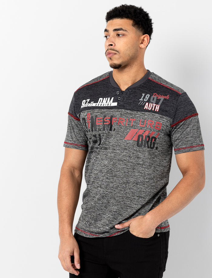 T-shirt avec col V