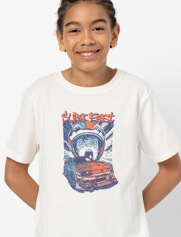 T-shirt avec détail imprimé