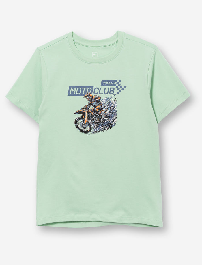 T-shirt avec détail imprimé