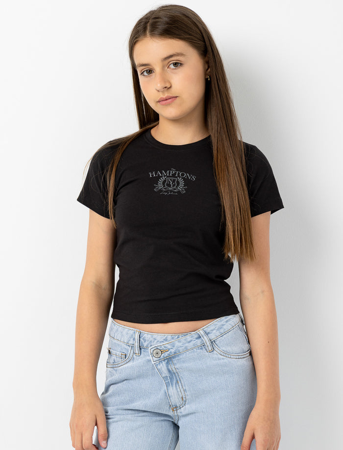 T-shirt court imprimé