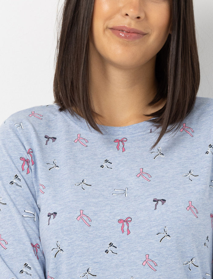 T-shirt de nuit imprimé