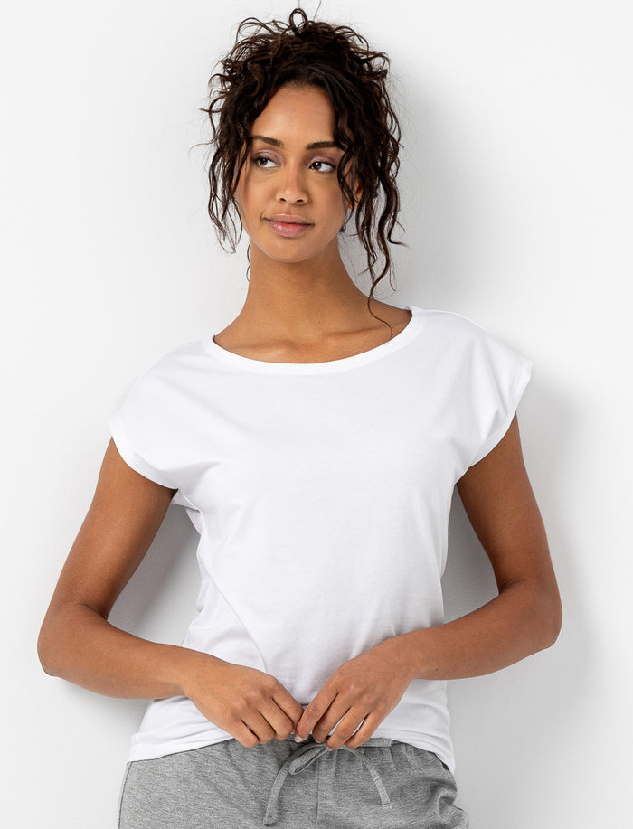 T-shirt de pyjama à manches dolman en coton bio