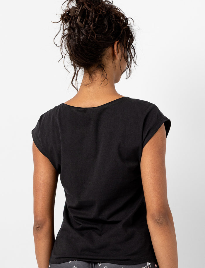 T-shirt de pyjama à manches dolman en coton bio