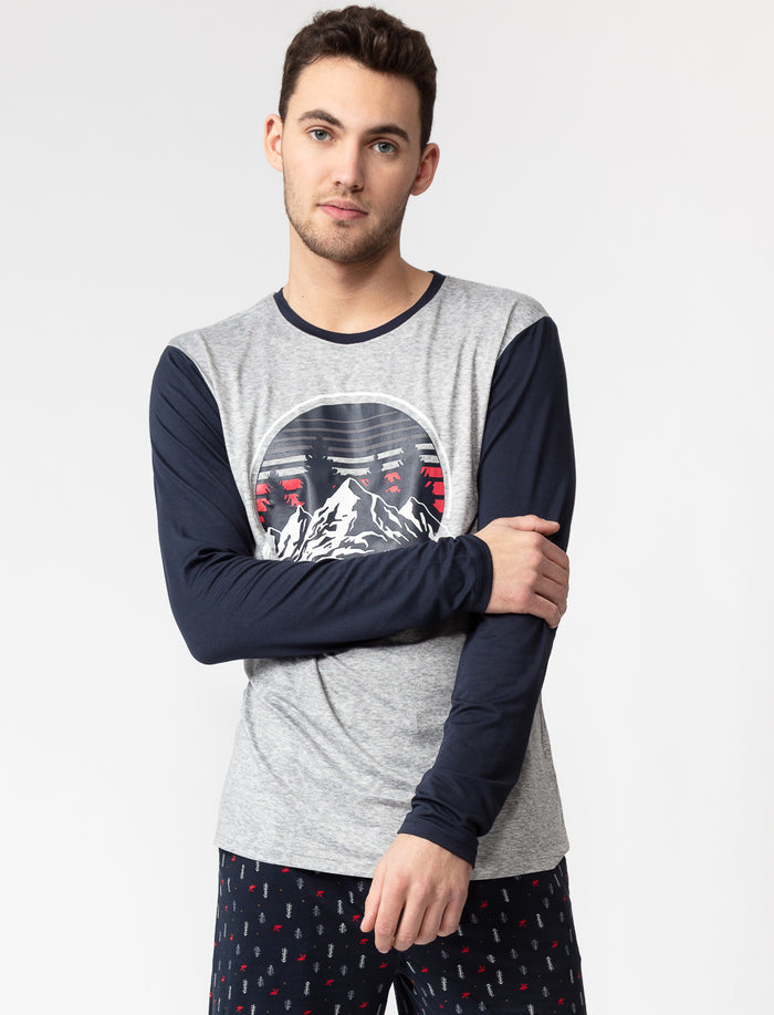 T-shirt de pyjama imprimé