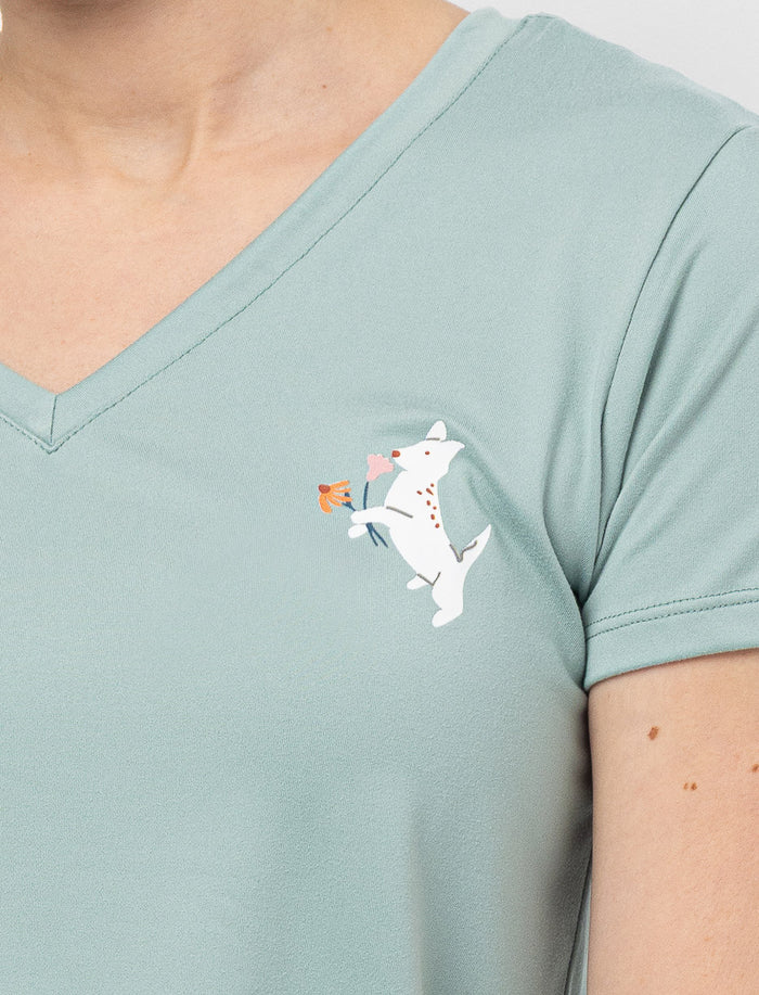 T-shirt de pyjama imprimé