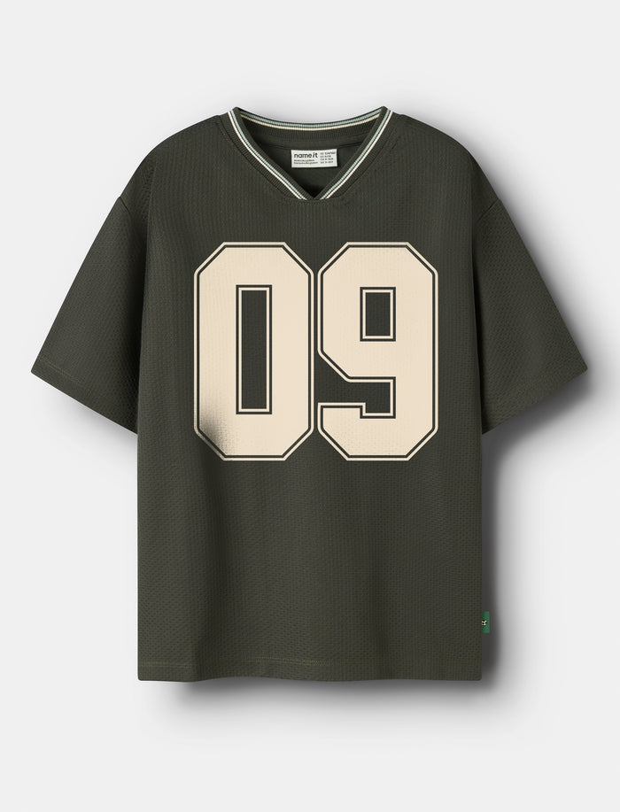 T-shirt en tricot imprimé pour garçon