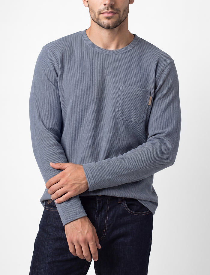T-shirt en tricot uni pour homme