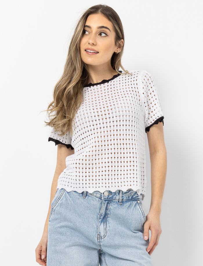 T-shirt en tricot