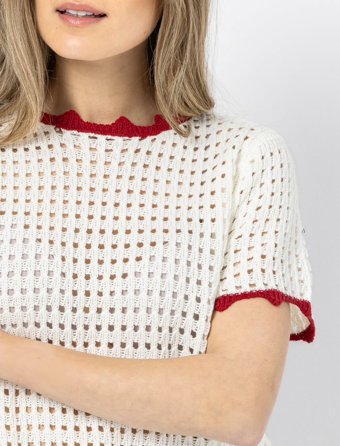 T-shirt en tricot