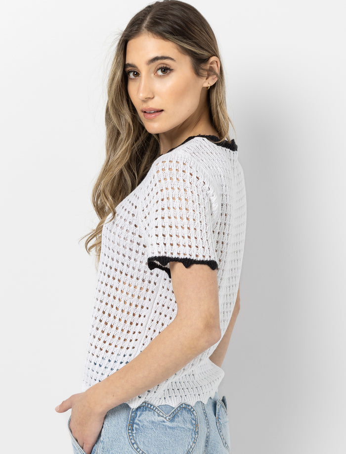 T-shirt en tricot