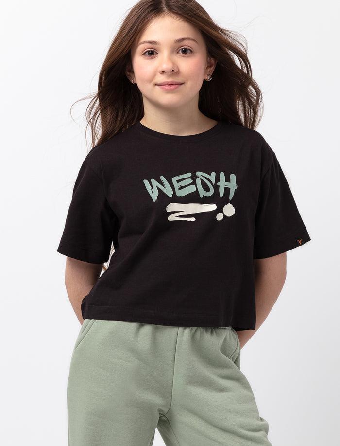T-shirt essentiel imprimé col rond