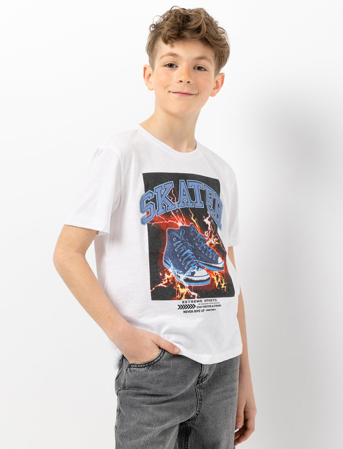 T-shirt essentiel imprimé