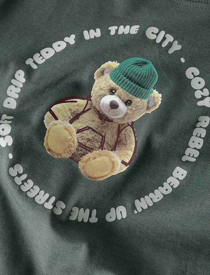 T-shirt imprimé à col rond - petit garçon
