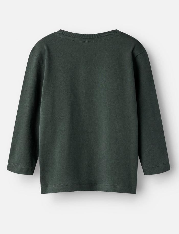 T-shirt imprimé à col rond - petit garçon