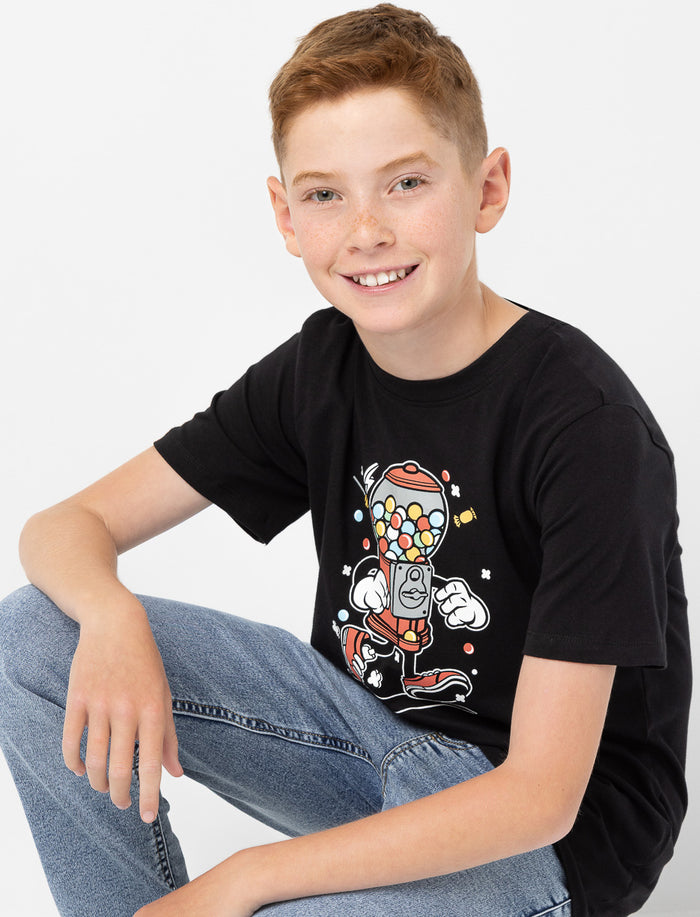 T-shirt imprimé à col rond