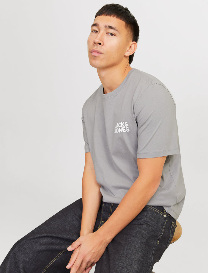 T-shirt imprimé à col rond