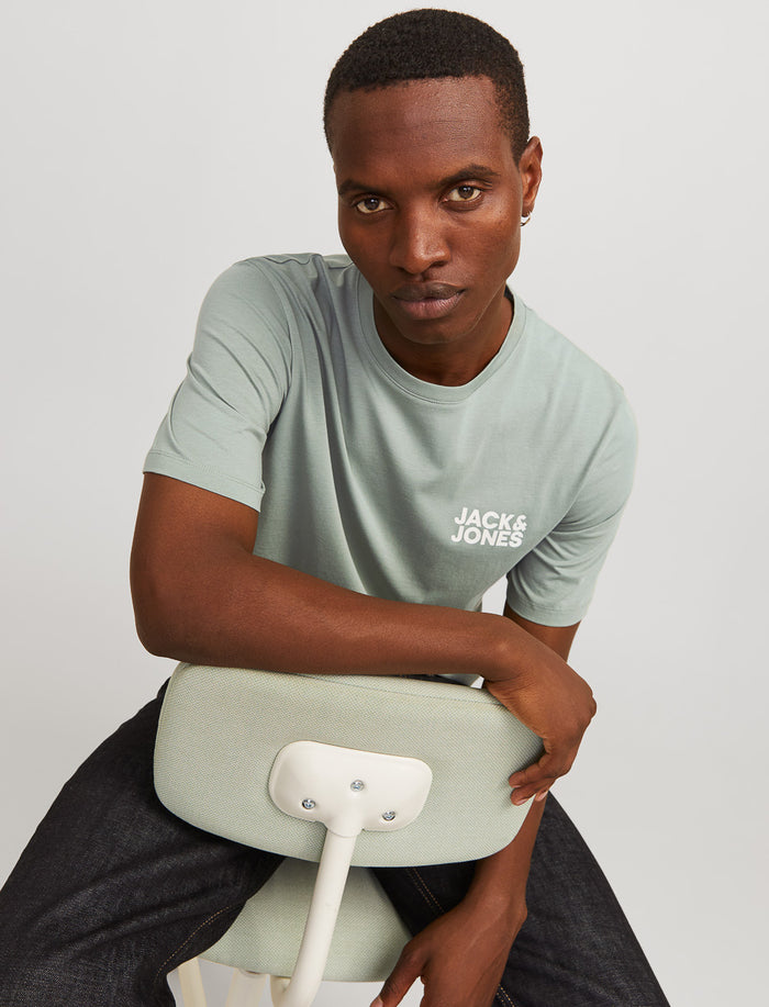T-shirt imprimé à col rond