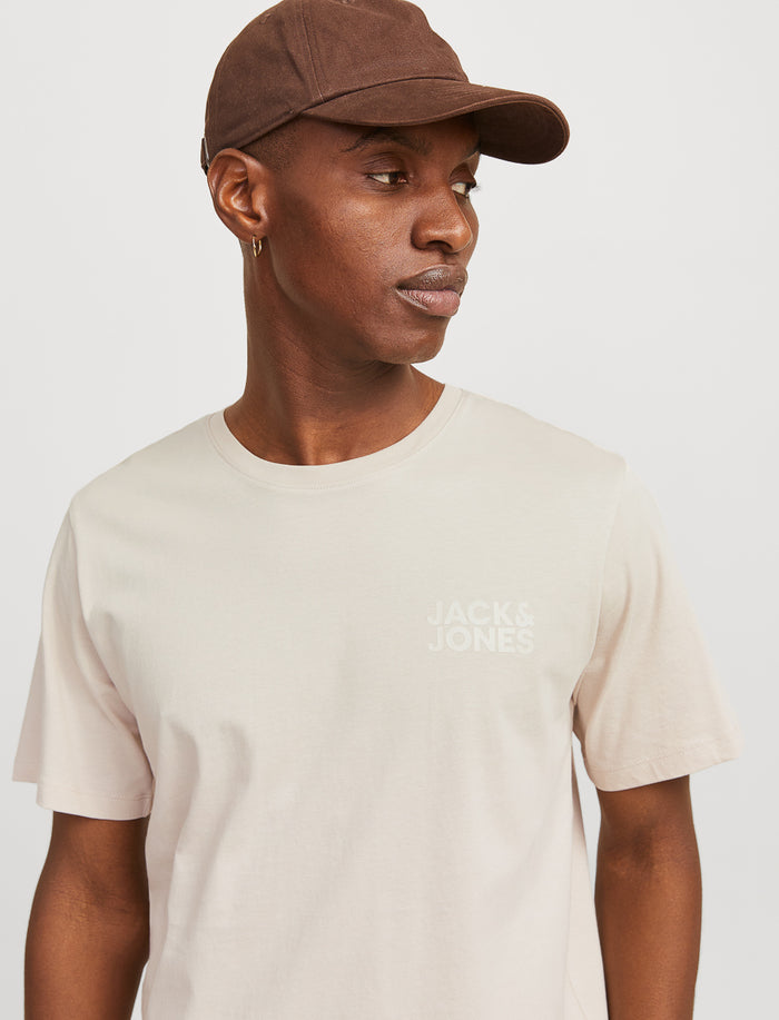 T-shirt imprimé à col rond