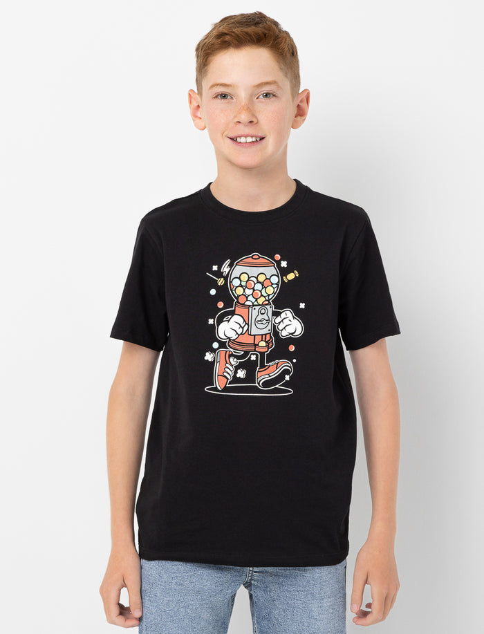 T-shirt imprimé à col rond