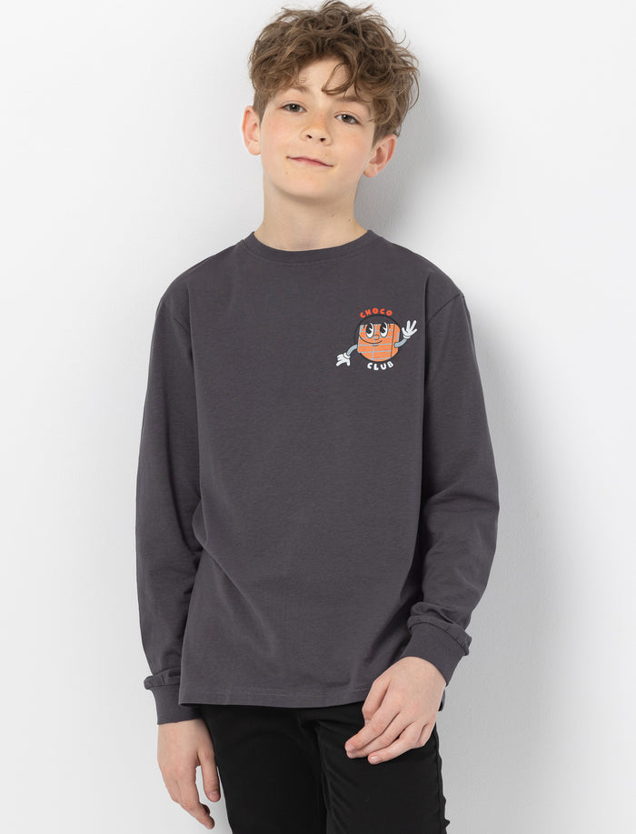 T-shirt imprimé à l'arrière pour ado garçon