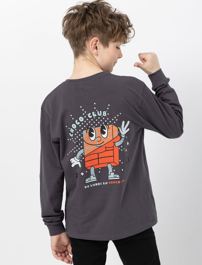 T-shirt imprimé à l'arrière pour ado garçon