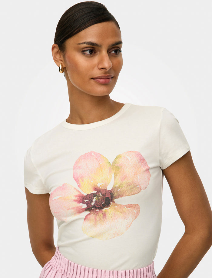 T-shirt imprimé à manches courtes