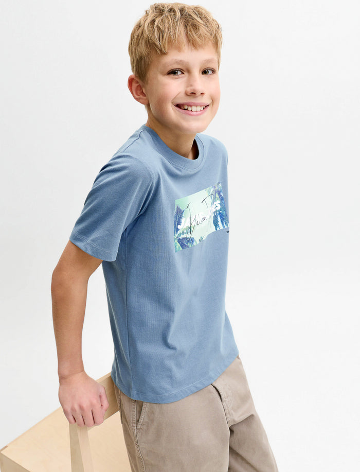 T-shirt imprimé à manches courtes