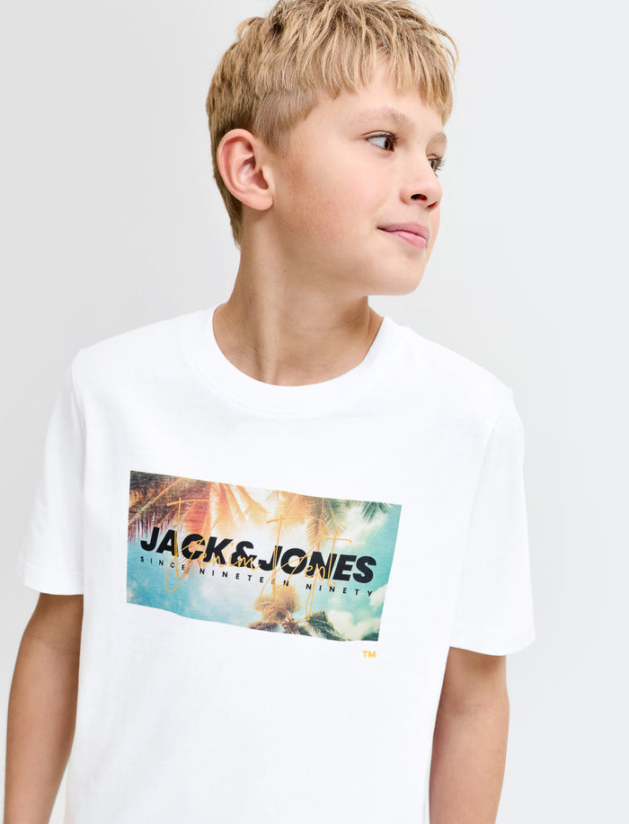 T-shirt imprimé à manches courtes