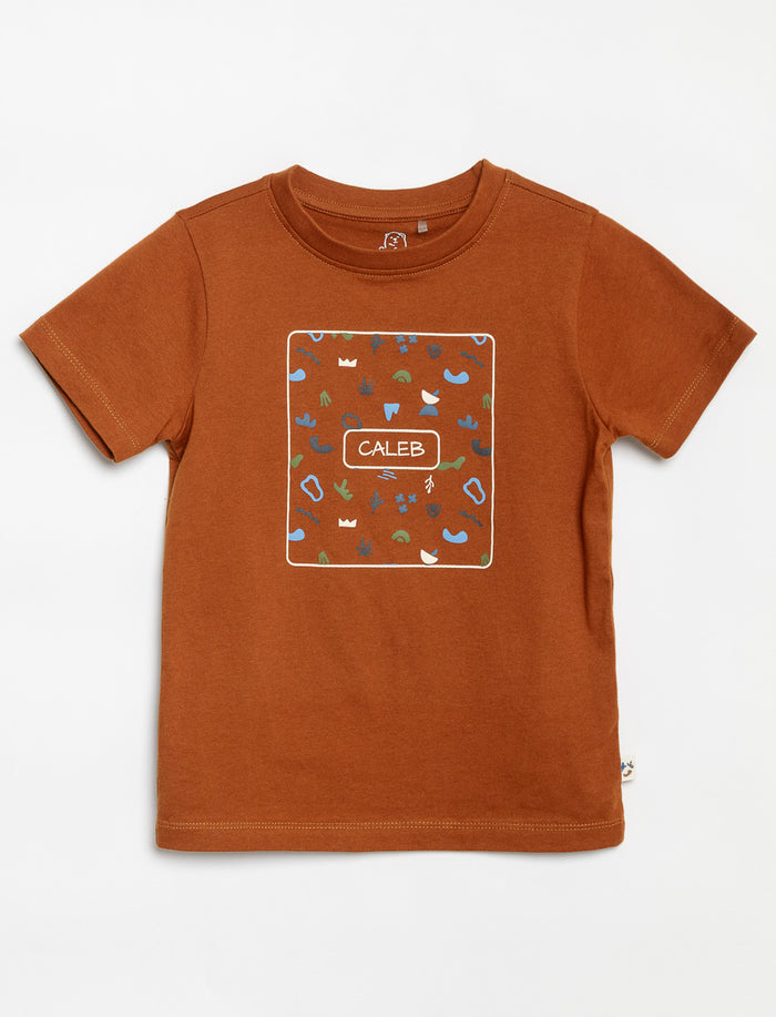 T-shirt imprimé à manches courtes
